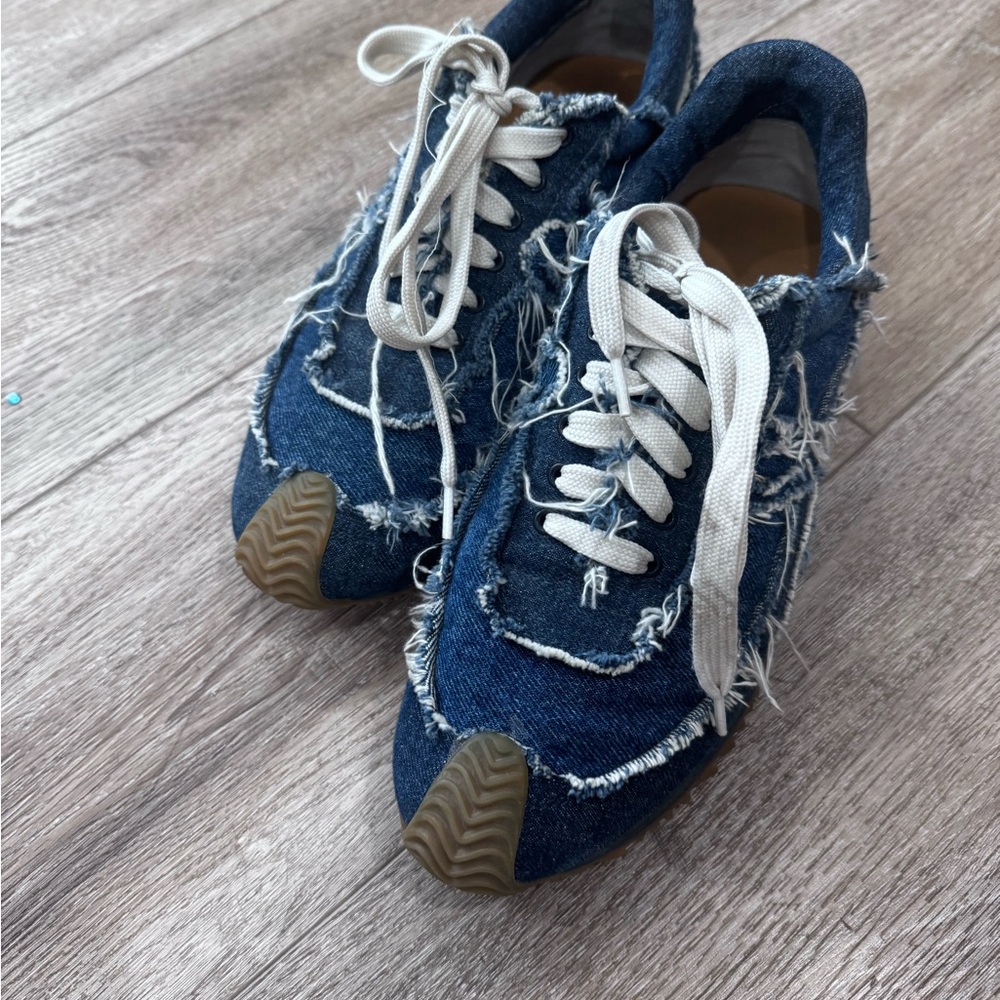LOEWE Denim Flow Sneaker 38 - Picture 8 of 13